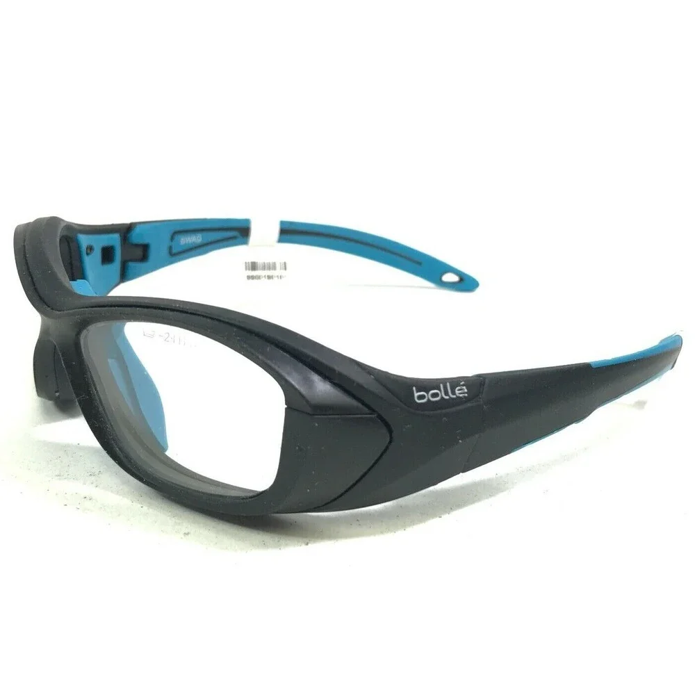 Bolle Athletic Goggles Frames SWAG Matte Black Electric Blue 49-13-125